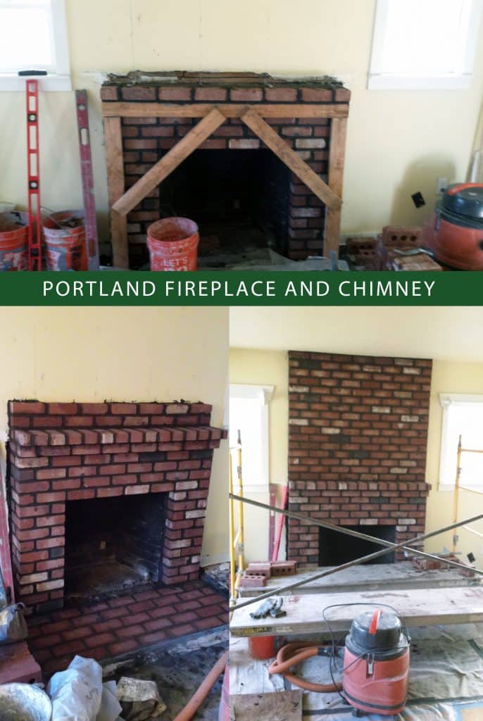 Chimney repair, fireplace repair