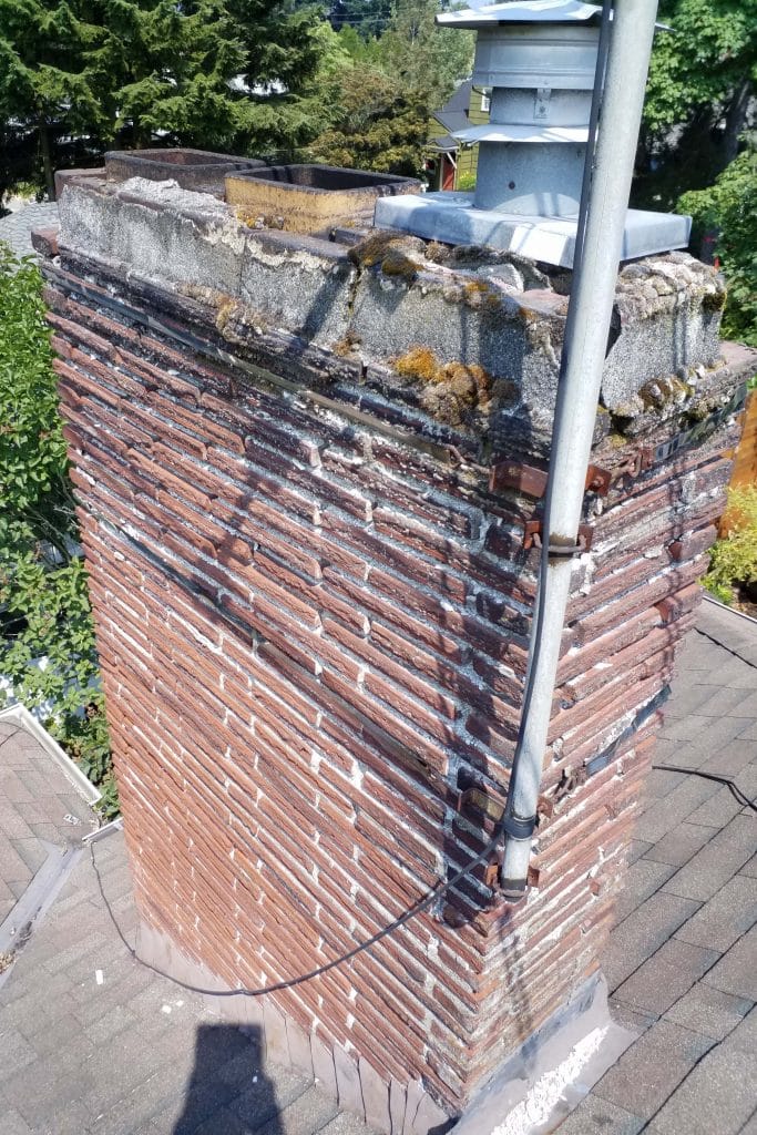 Chimney sweep chimney cleaning chimney repair fireplace brick portland
