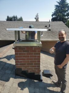 satisfied customer by Portland Fireplace and Chimney