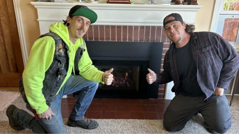 portland fireplace chimney builder contractor repaired fireplace