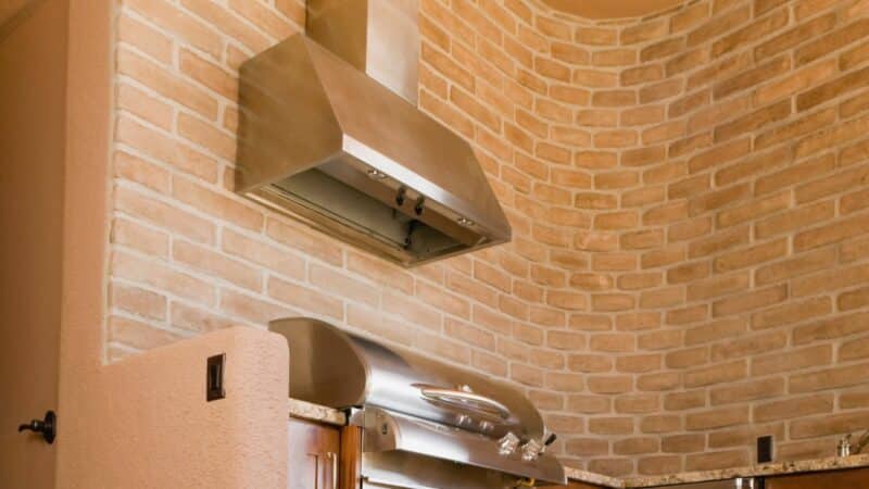 role of appliance chimney in the kitchen stove